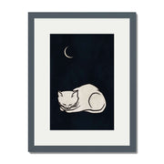 Chestnut Axis Cat Wall Art Print — gallery image 54