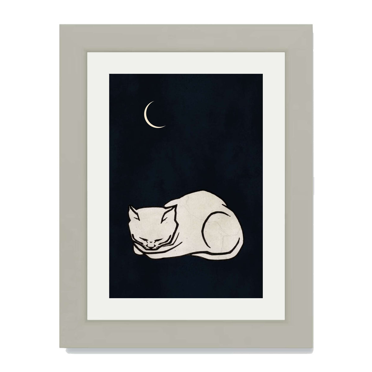 Chestnut Axis Cat Wall Art Print — gallery image 52
