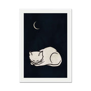 Chestnut Axis Cat Wall Art Print — gallery image 61