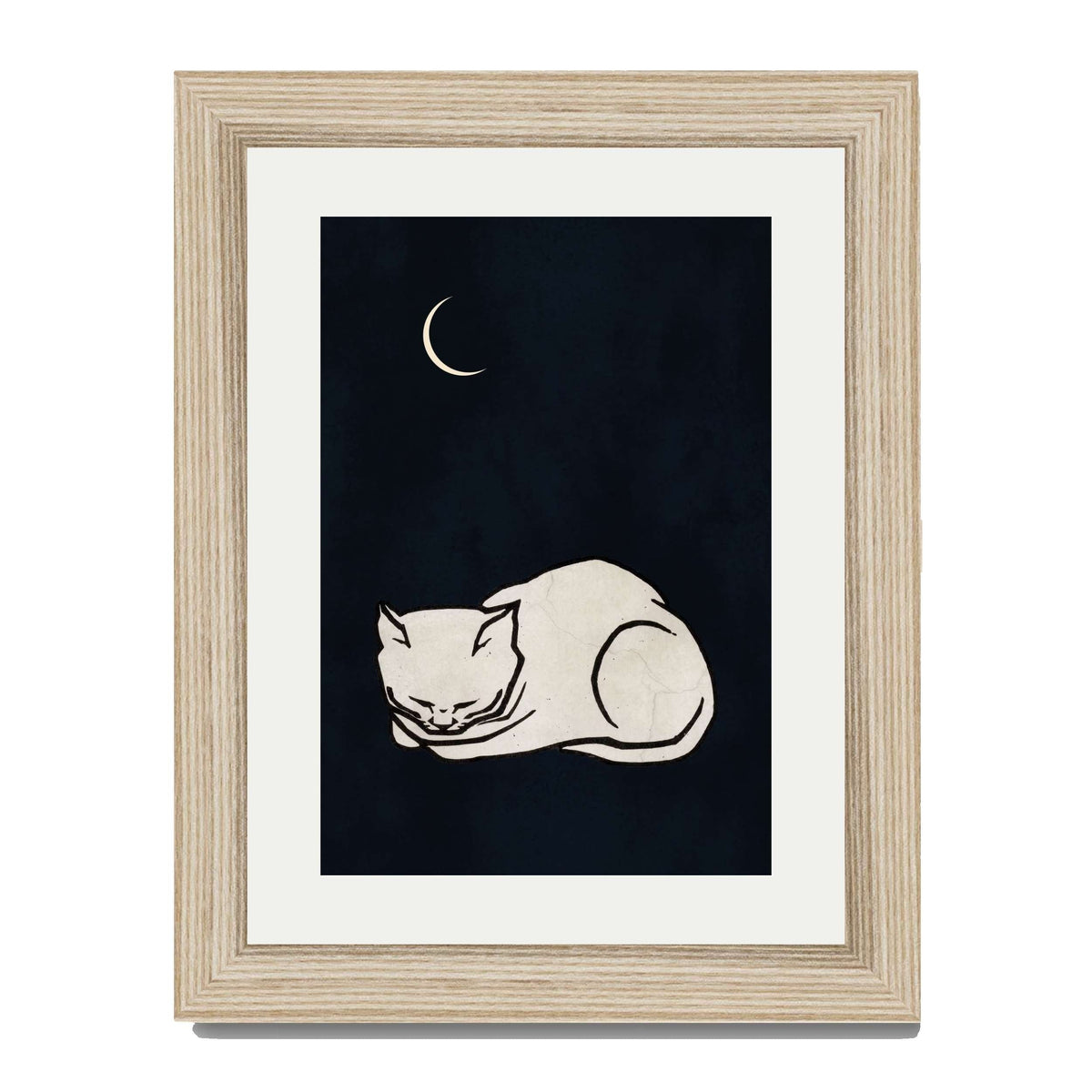 Chestnut Axis Cat Wall Art Print — gallery image 31