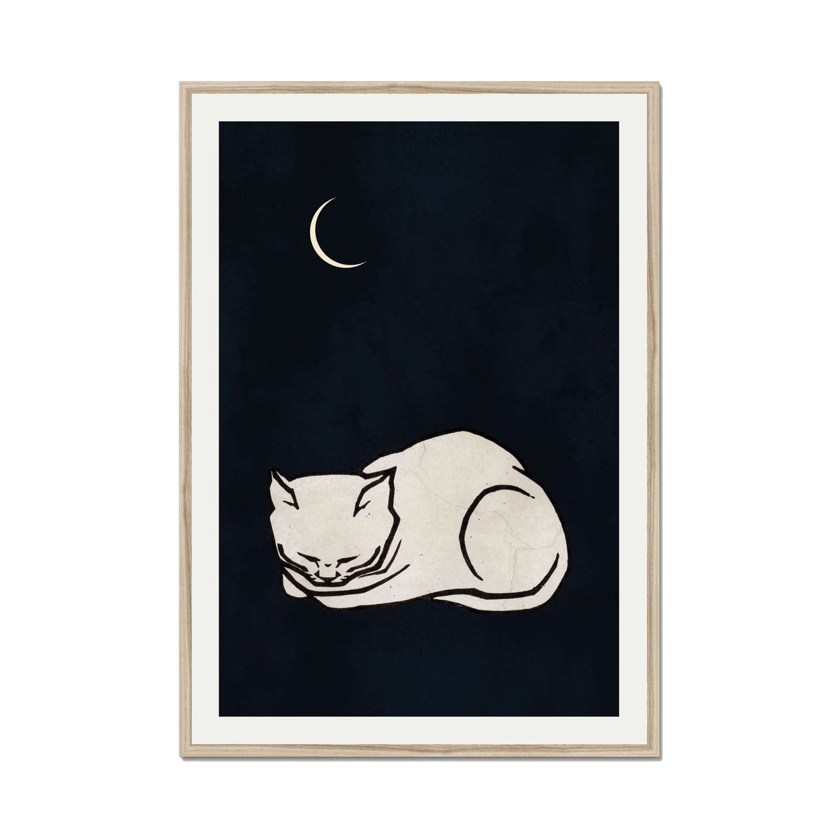 Chestnut Axis Cat Wall Art Print — gallery image 60