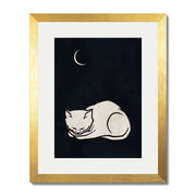 Chestnut Axis Cat Wall Art Print — gallery image 39