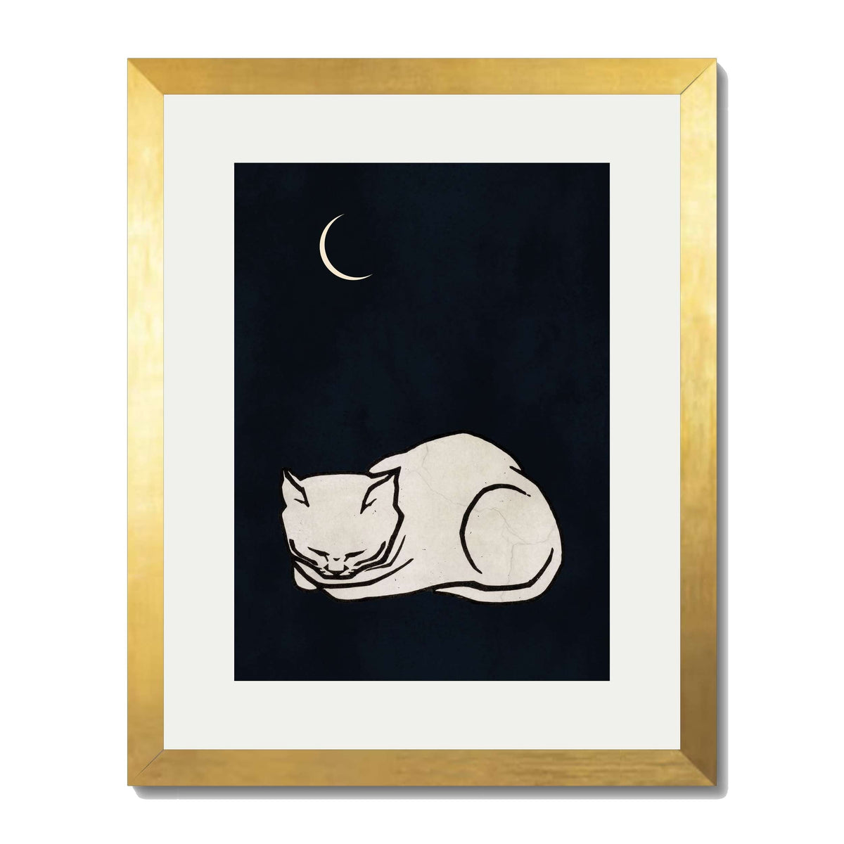 Chestnut Axis Cat Wall Art Print — gallery image 39