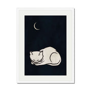Chestnut Axis Cat Wall Art Print — gallery image 34
