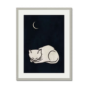 Chestnut Axis Cat Wall Art Print — gallery image 41