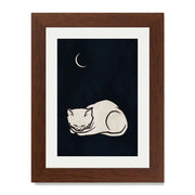 Chestnut Axis Cat Wall Art Print — gallery image 40