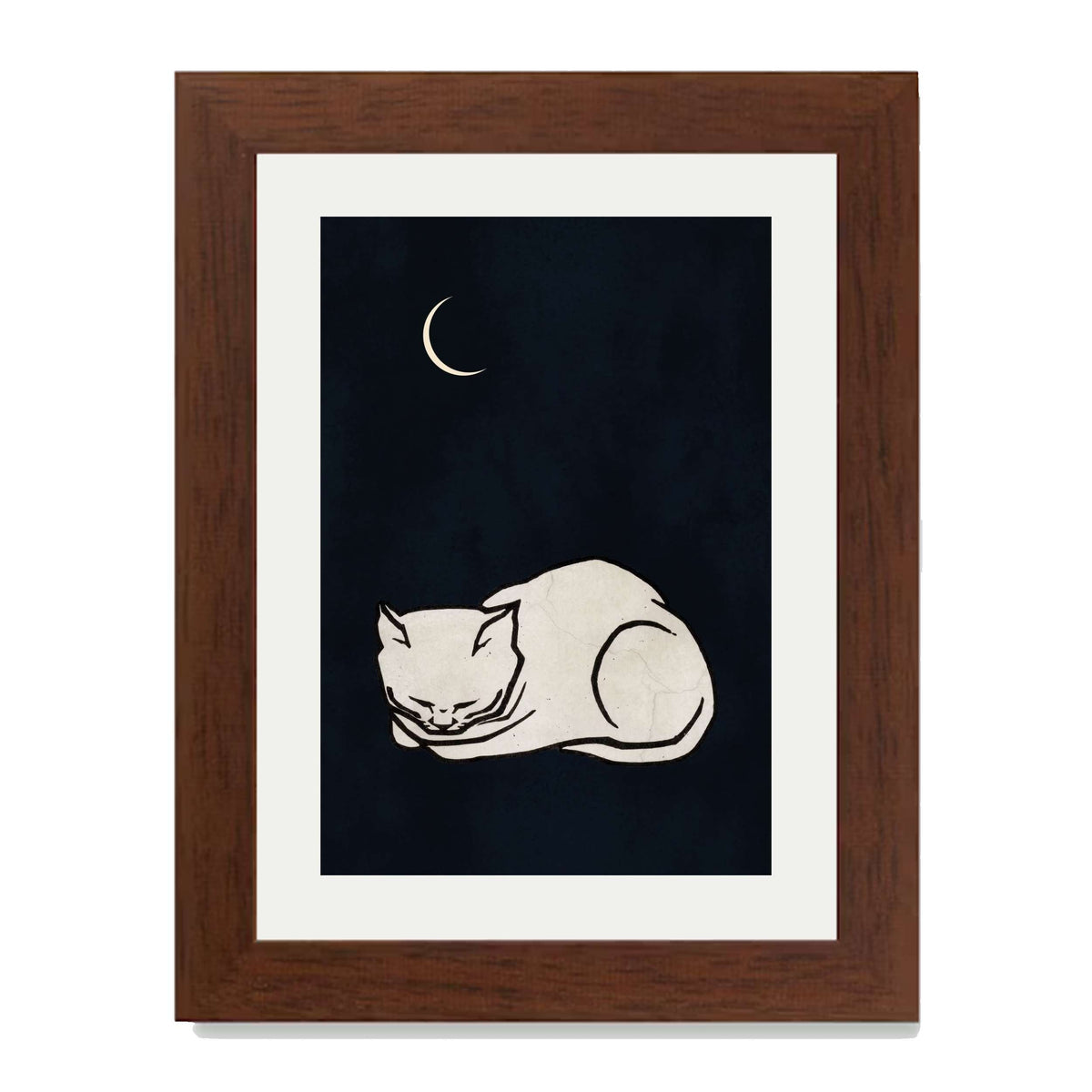 Chestnut Axis Cat Wall Art Print — gallery image 40