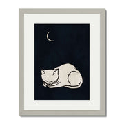 Chestnut Axis Cat Wall Art Print — gallery image 30