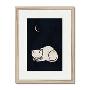 Chestnut Axis Cat Wall Art Print — gallery image 29