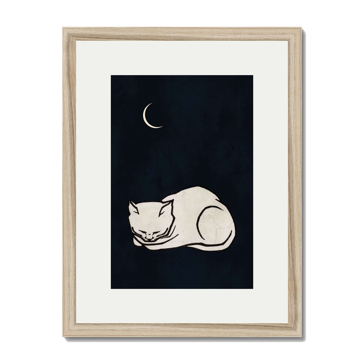 Chestnut Axis Cat Wall Art Print — gallery image 29