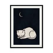 Chestnut Axis Cat Wall Art Print — gallery image 42