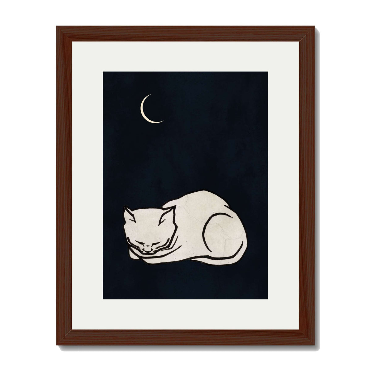 Chestnut Axis Cat Wall Art Print — gallery image 45