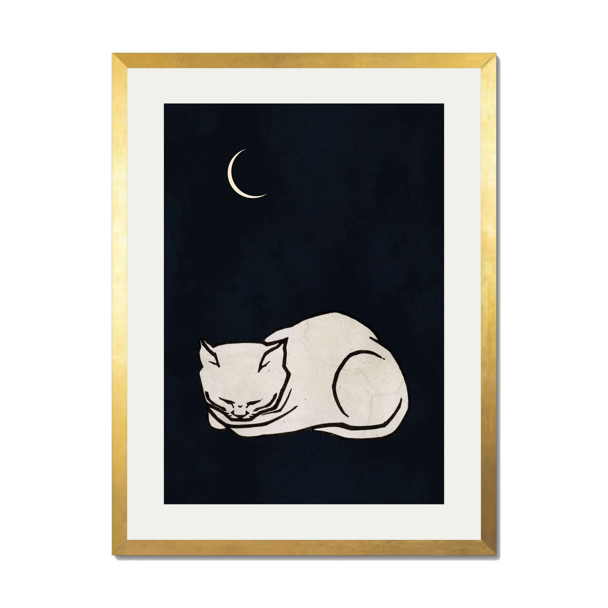 Chestnut Axis Cat Wall Art Print — gallery image 68