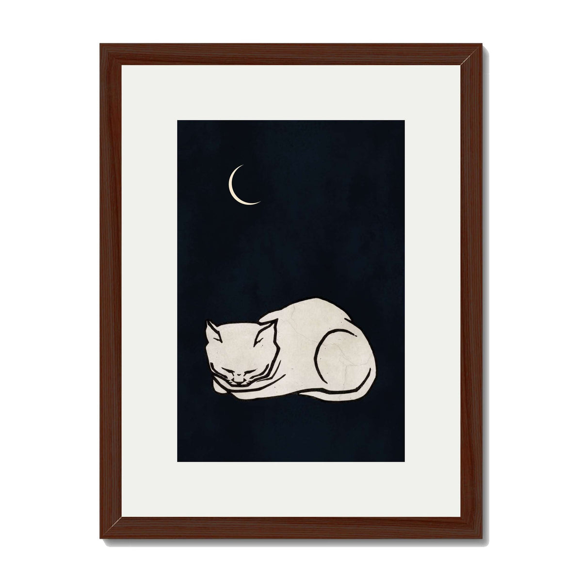 Chestnut Axis Cat Wall Art Print — gallery image 33