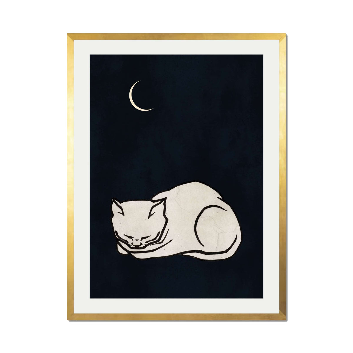 Chestnut Axis Cat Wall Art Print — gallery image 57