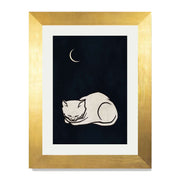 Chestnut Axis Cat Wall Art Print — gallery image 50