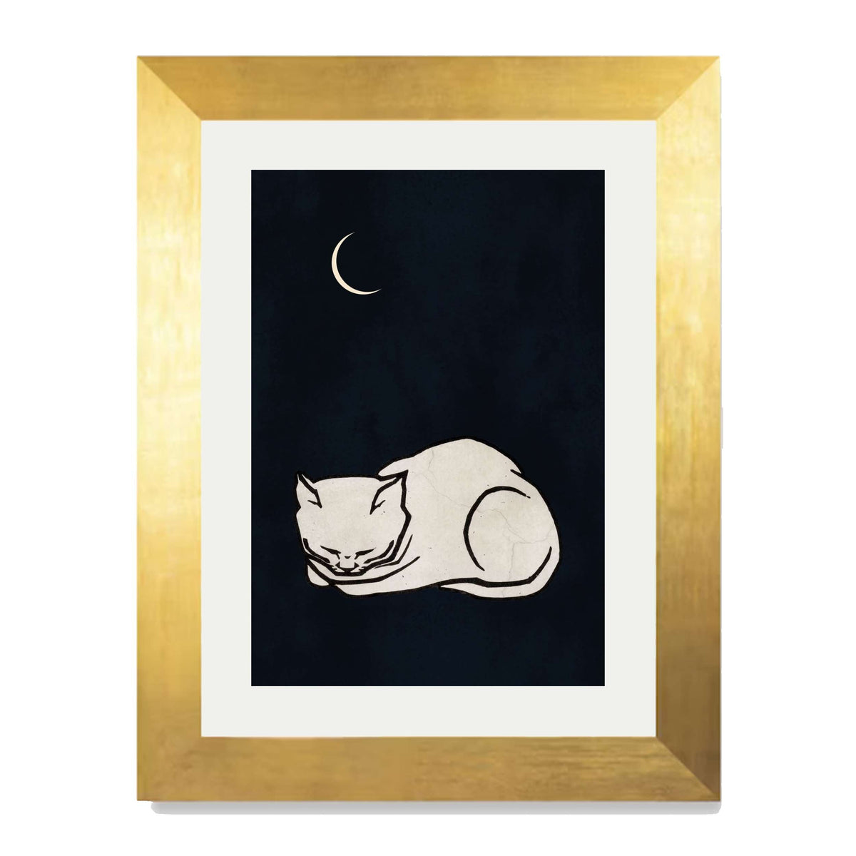 Chestnut Axis Cat Wall Art Print — gallery image 50