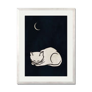 Chestnut Axis Cat Wall Art Print — gallery image 38