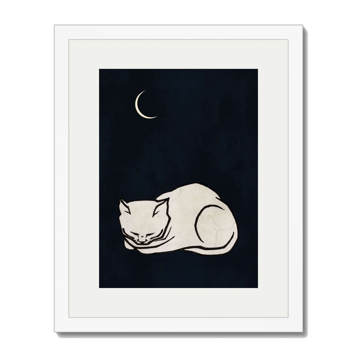 Chestnut Axis Cat Wall Art Print — gallery image 23