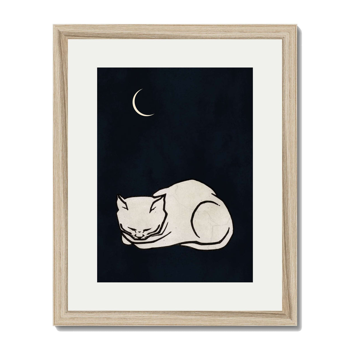 Chestnut Axis Cat Wall Art Print — gallery image 32