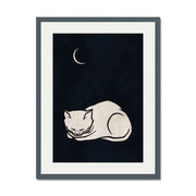 Chestnut Axis Cat Wall Art Print — gallery image 47