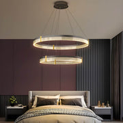 Oakley Axis Acrylic Ring Chandelier — gallery image 7