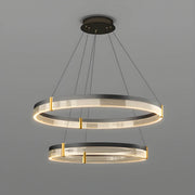 Oakley Axis Acrylic Ring Chandelier — gallery image 9