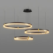 Oakley Axis Acrylic Ring Chandelier — gallery image 10
