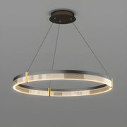 Oakley Axis Acrylic Ring Chandelier — gallery image 8
