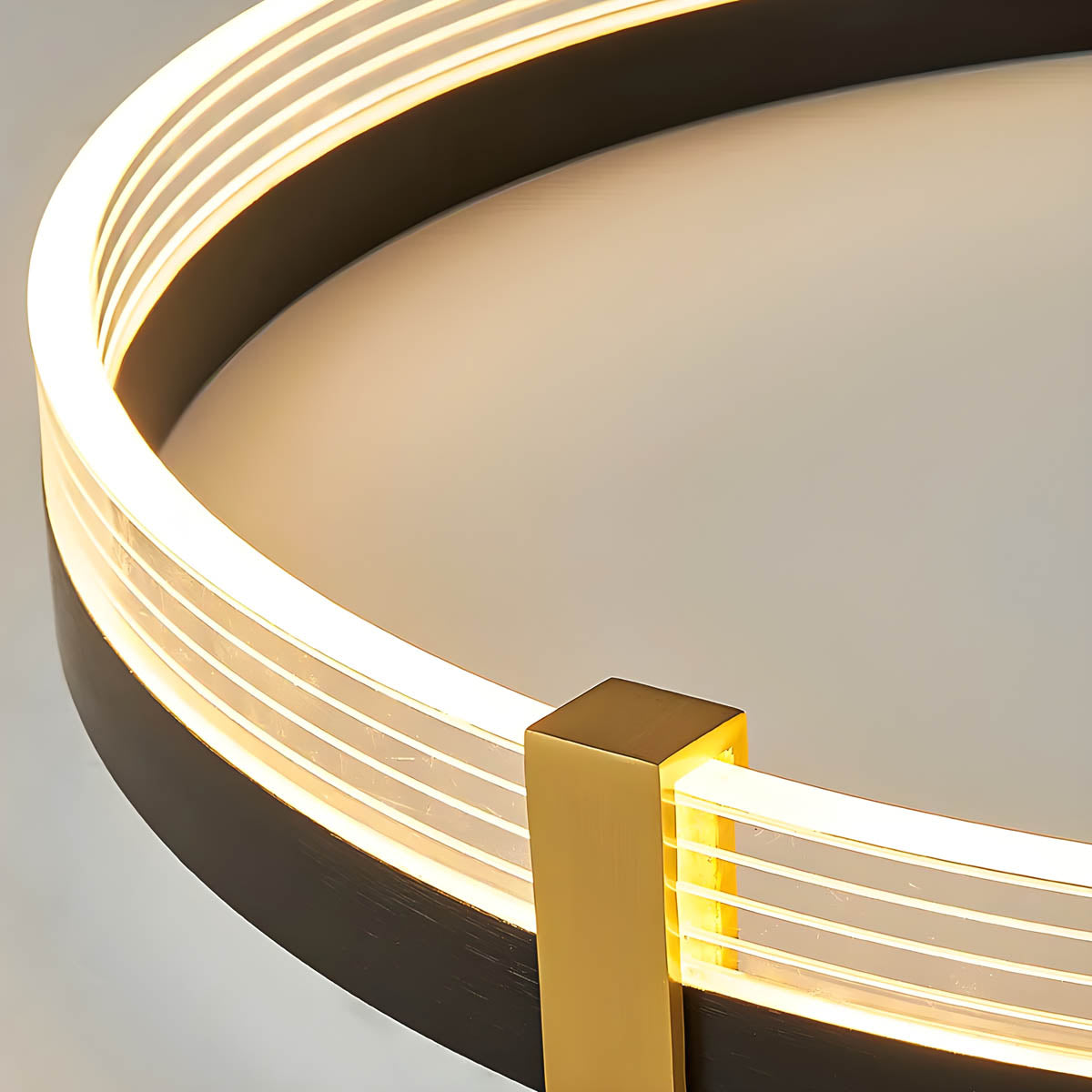 Oakley Axis Acrylic Ring Chandelier — gallery image 11