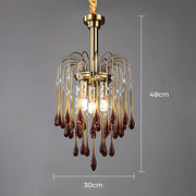 Hawick Axis Crystal Arched Chandelier — gallery image 12