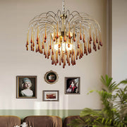 Hawick Axis Crystal Arched Chandelier — gallery image 6