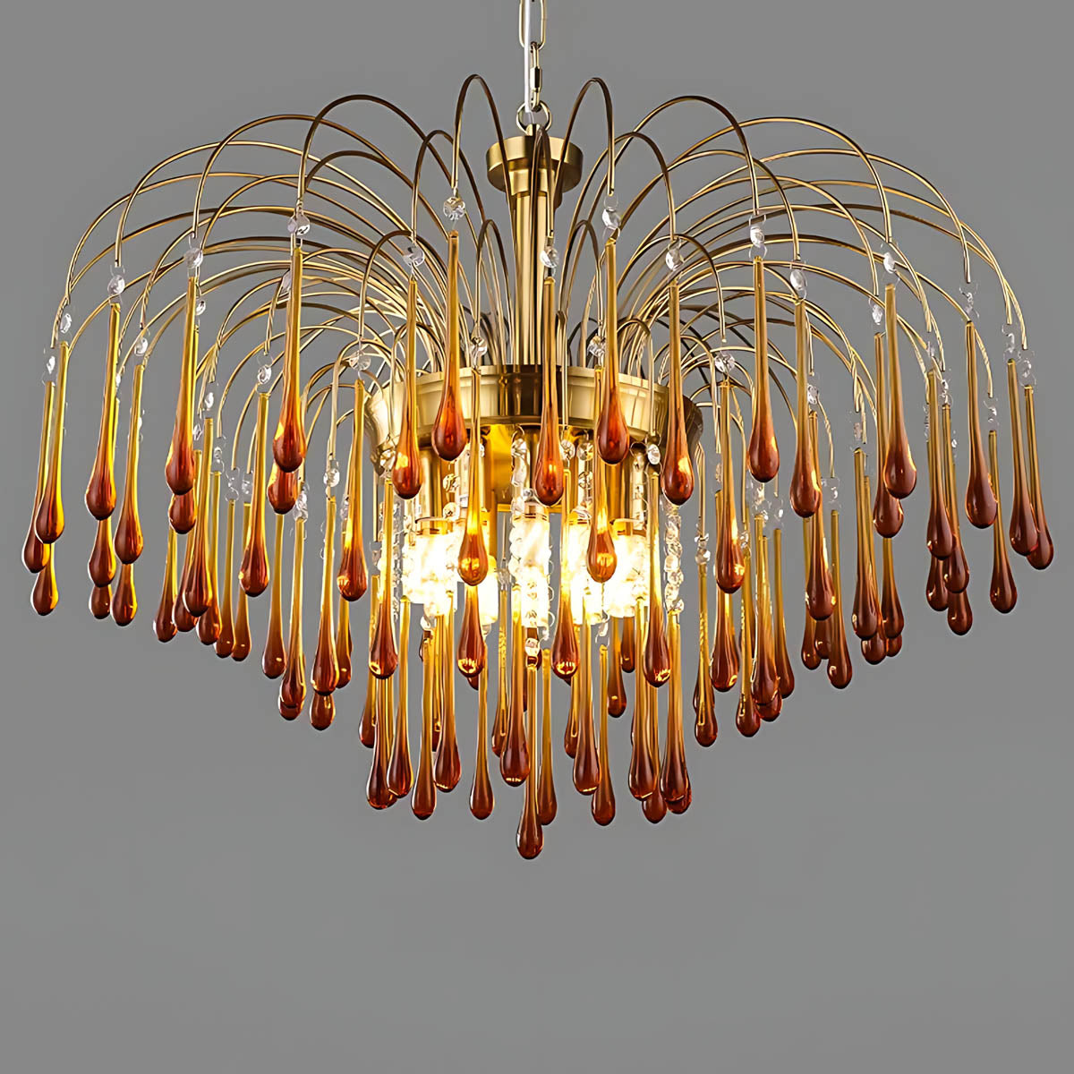 Hawick Axis Crystal Arched Chandelier — gallery image 9