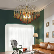 Hawick Axis Crystal Arched Chandelier — gallery image 5