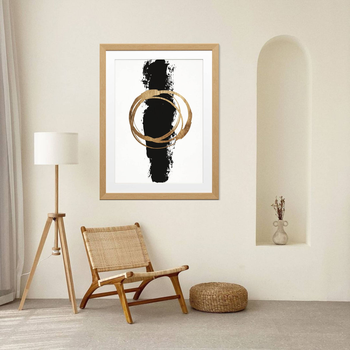 Waverley Axis Geometric Wall Art Print — gallery image 11
