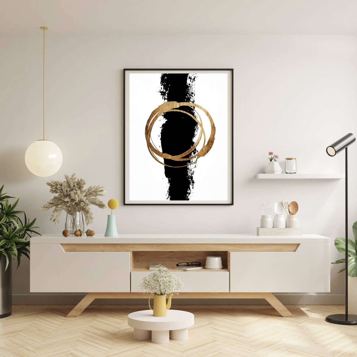 Waverley Axis Geometric Wall Art Print — gallery image 13