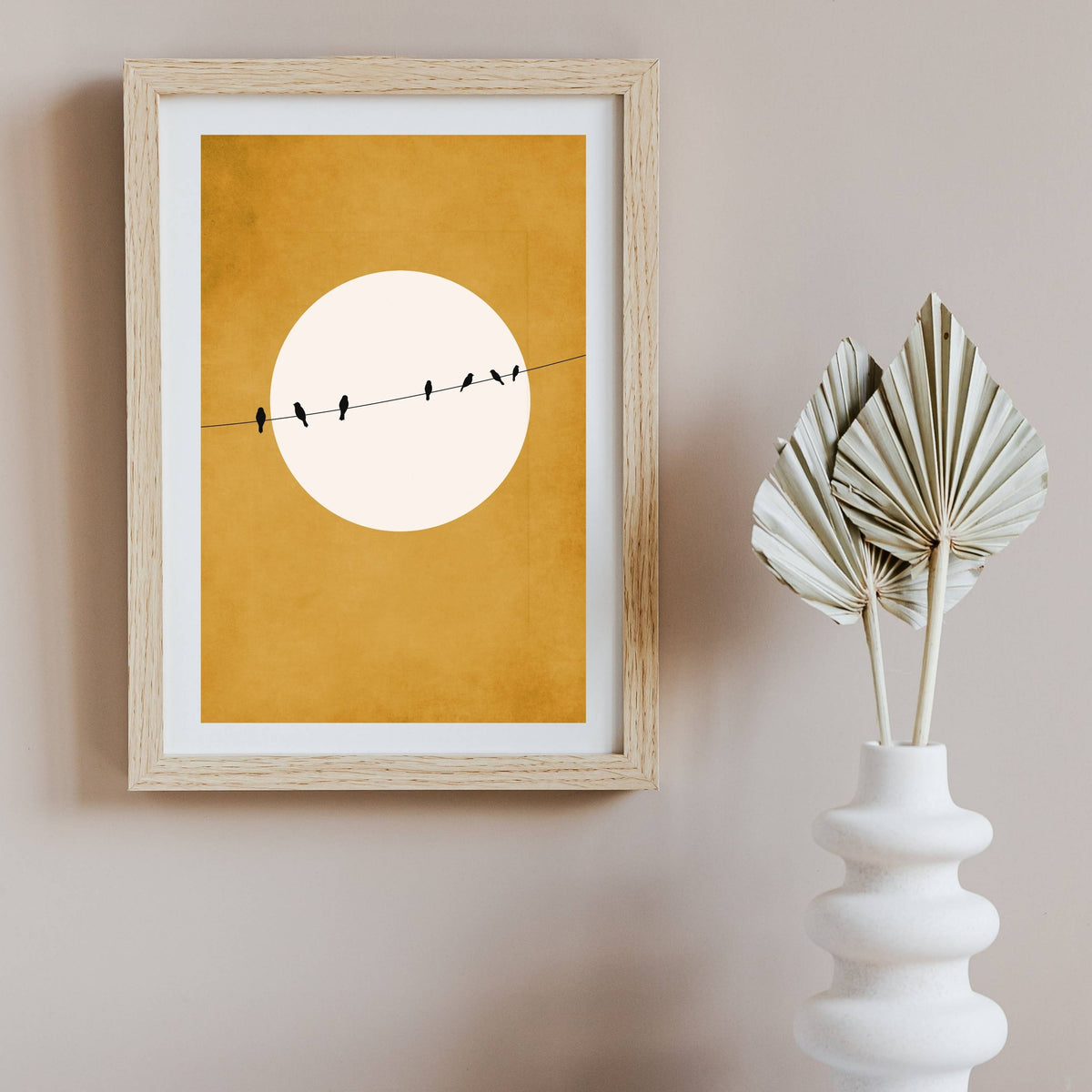 Asterwood Axis Bird Wall Art Print — gallery image 3