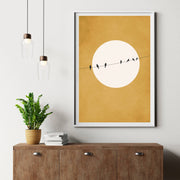 Asterwood Axis Bird Wall Art Print — gallery image 5