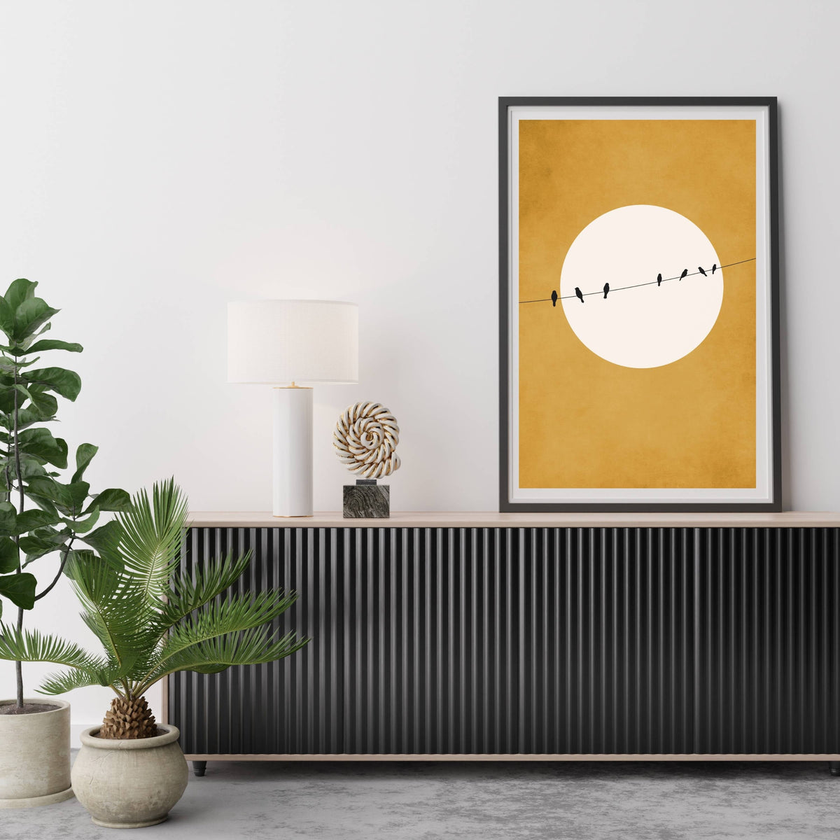 Asterwood Axis Bird Wall Art Print — gallery image 8