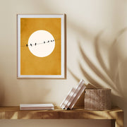 Asterwood Axis Bird Wall Art Print — gallery image 9