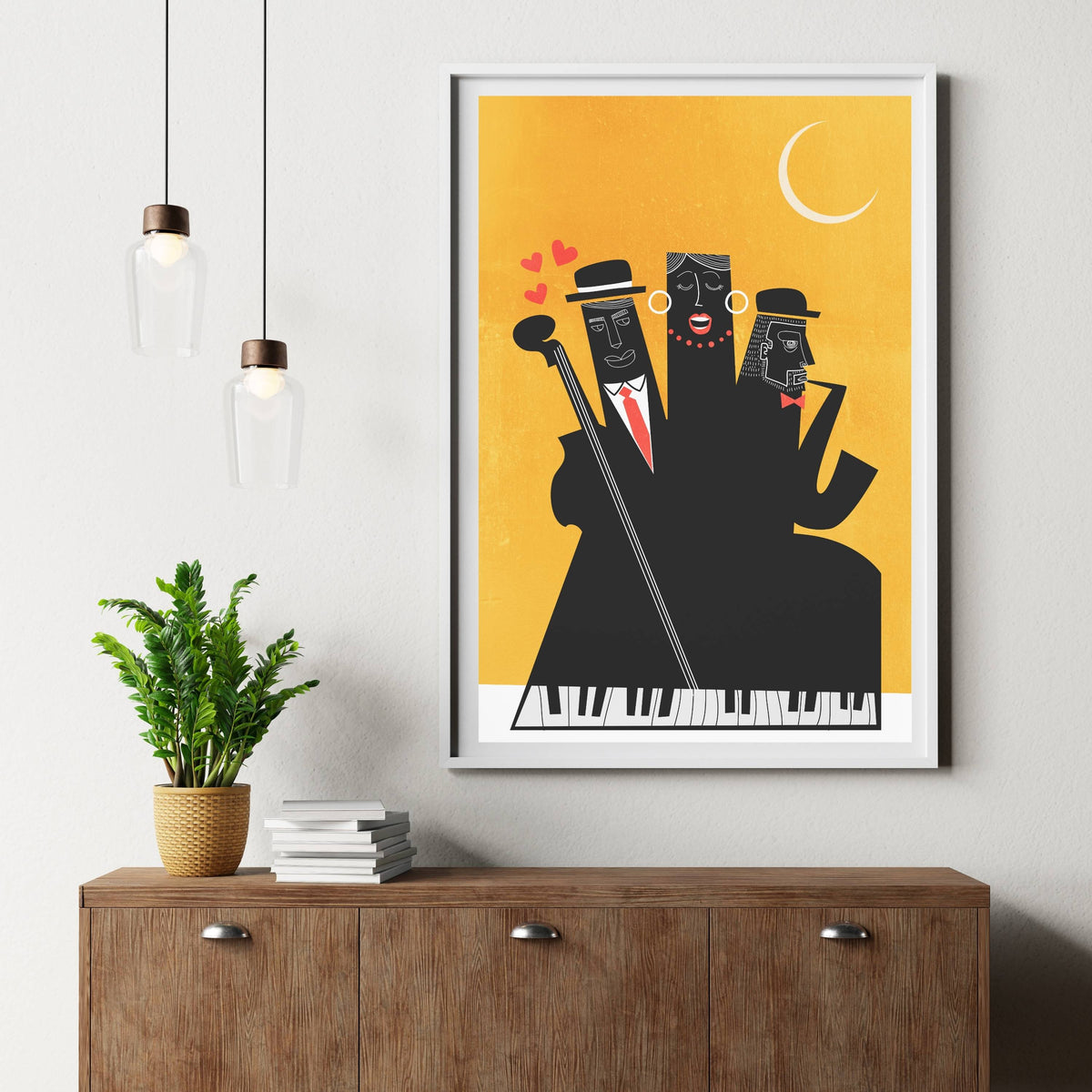 Thornfield Axis Moon Wall Art Print — gallery image 7