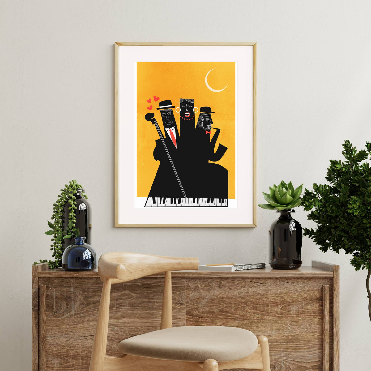 Thornfield Axis Moon Wall Art Print — gallery image 9