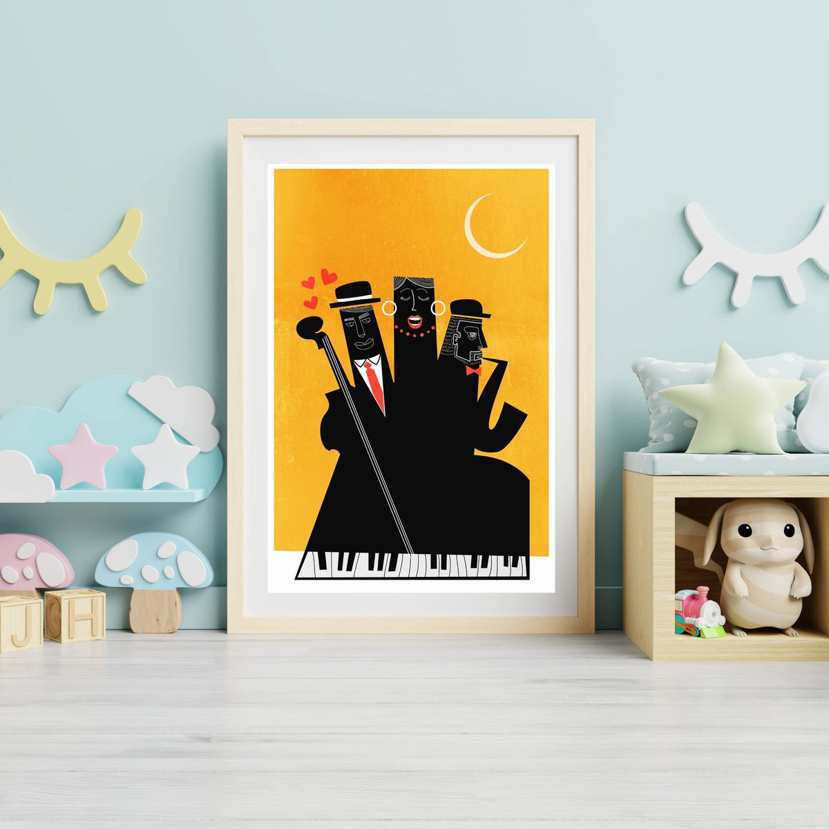 Thornfield Axis Moon Wall Art Print — gallery image 17