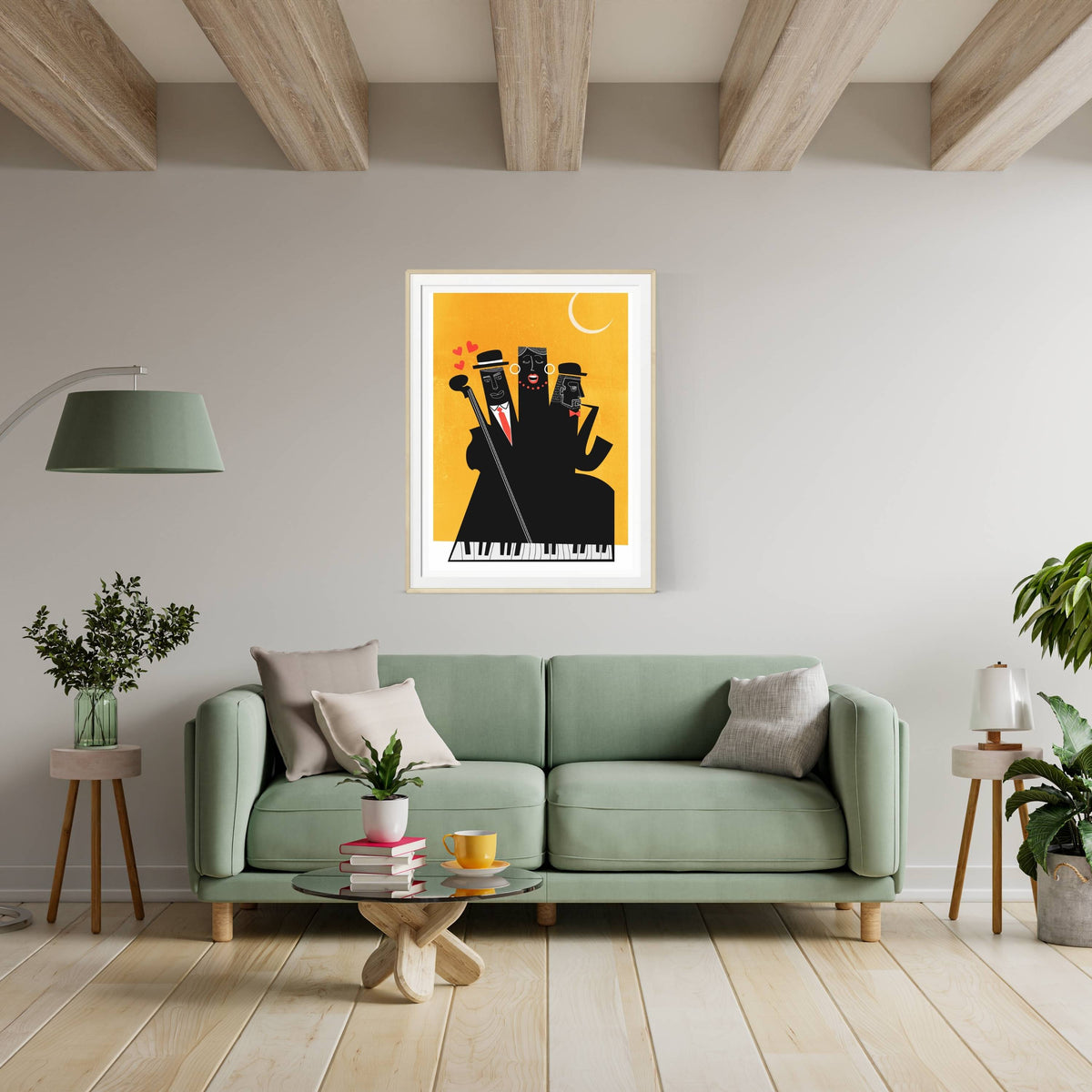 Thornfield Axis Moon Wall Art Print — gallery image 3