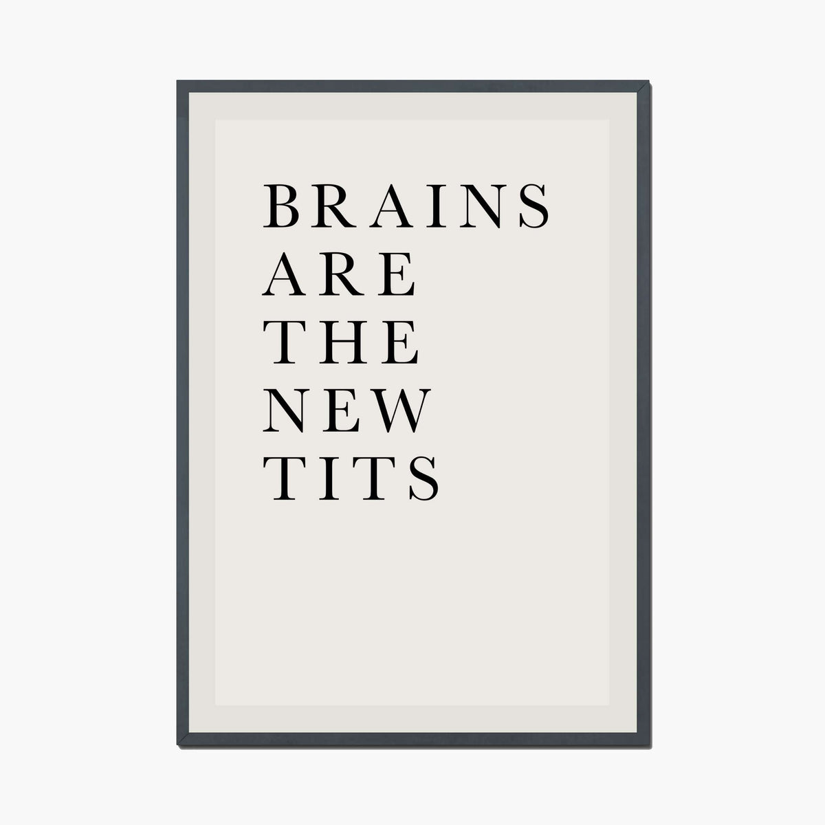Elmwood Axis Typography Wall Art Print — gallery image 1