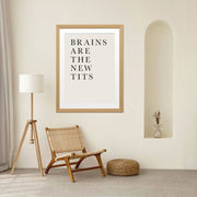 Elmwood Axis Typography Wall Art Print — gallery image 2