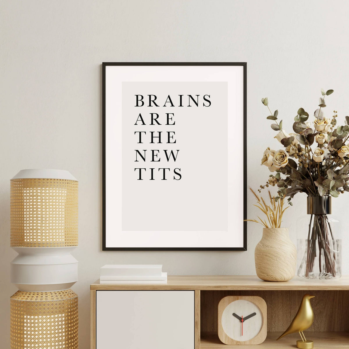 Elmwood Axis Typography Wall Art Print — gallery image 7