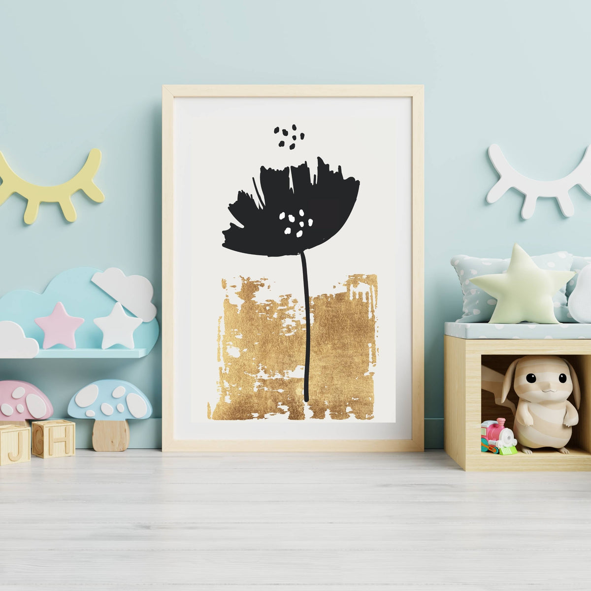 Bayberry Axis Poppy Wall Art Print — gallery image 13