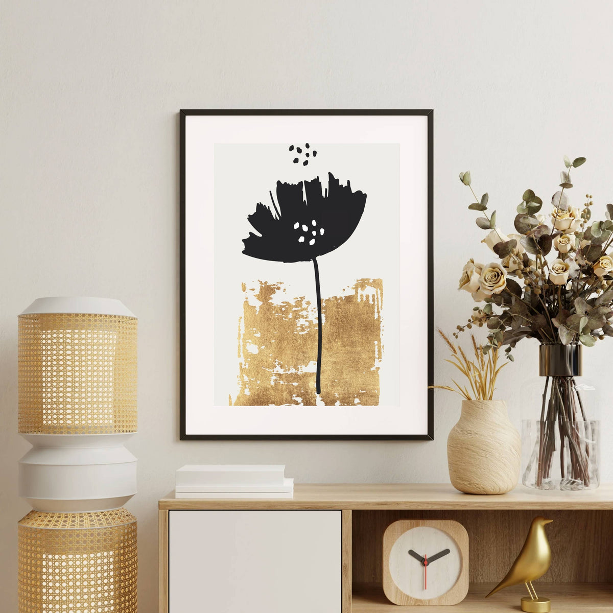 Bayberry Axis Poppy Wall Art Print — gallery image 3