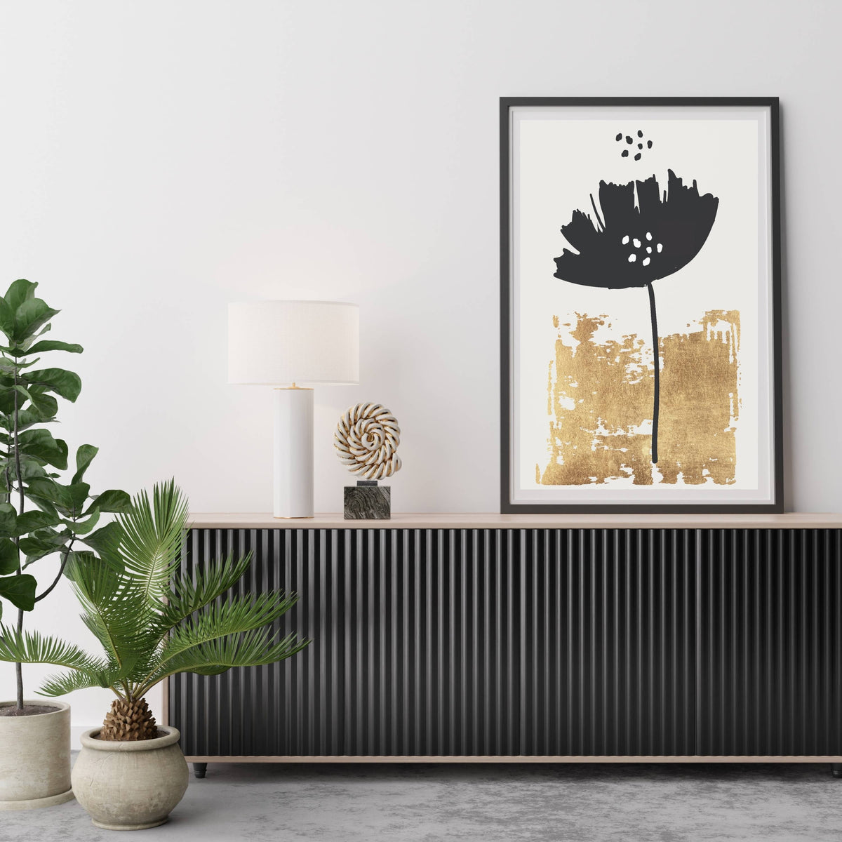 Bayberry Axis Poppy Wall Art Print — gallery image 9